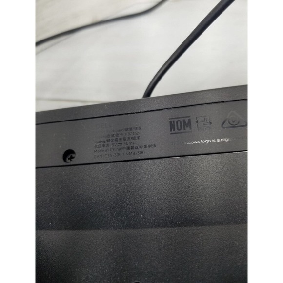 Dell Wired Mouse and Keyboard Combo KB216 MS116 USB Wire - Picture 4 of 5